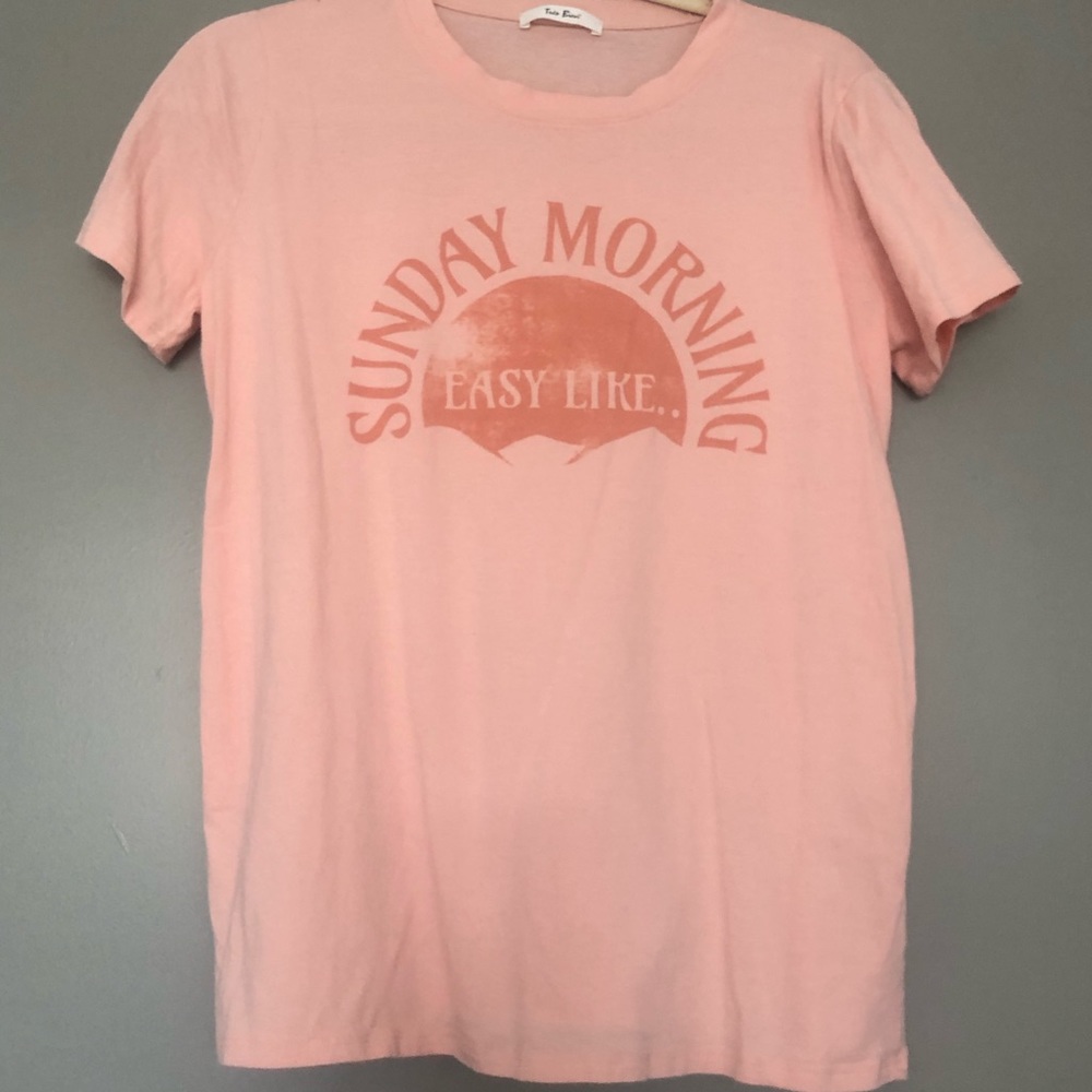 Easy Like Sunday Morning tee